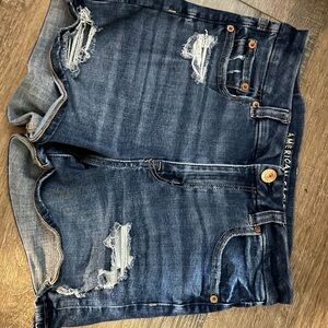 American Eagle Distressed Denim Shorts